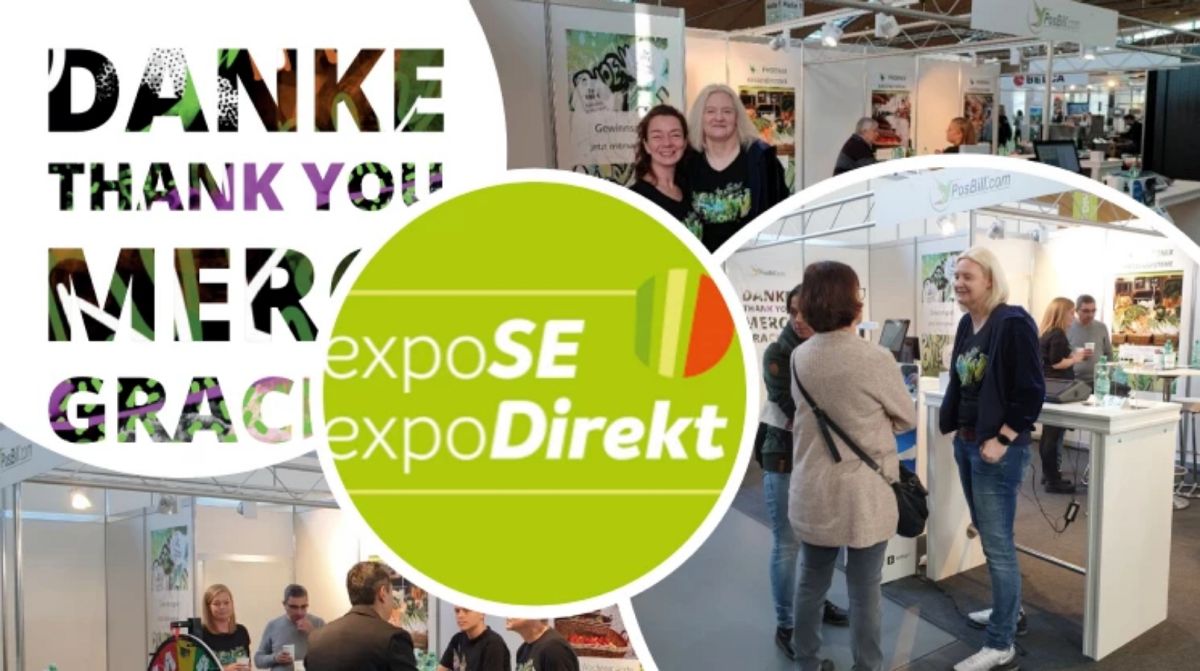 PosBill auf der expoSE & expoDirekt 2022 (© PosBill GmbH) PosBill auf der expoSE & expoDirekt 2022 (© PosBill GmbH)