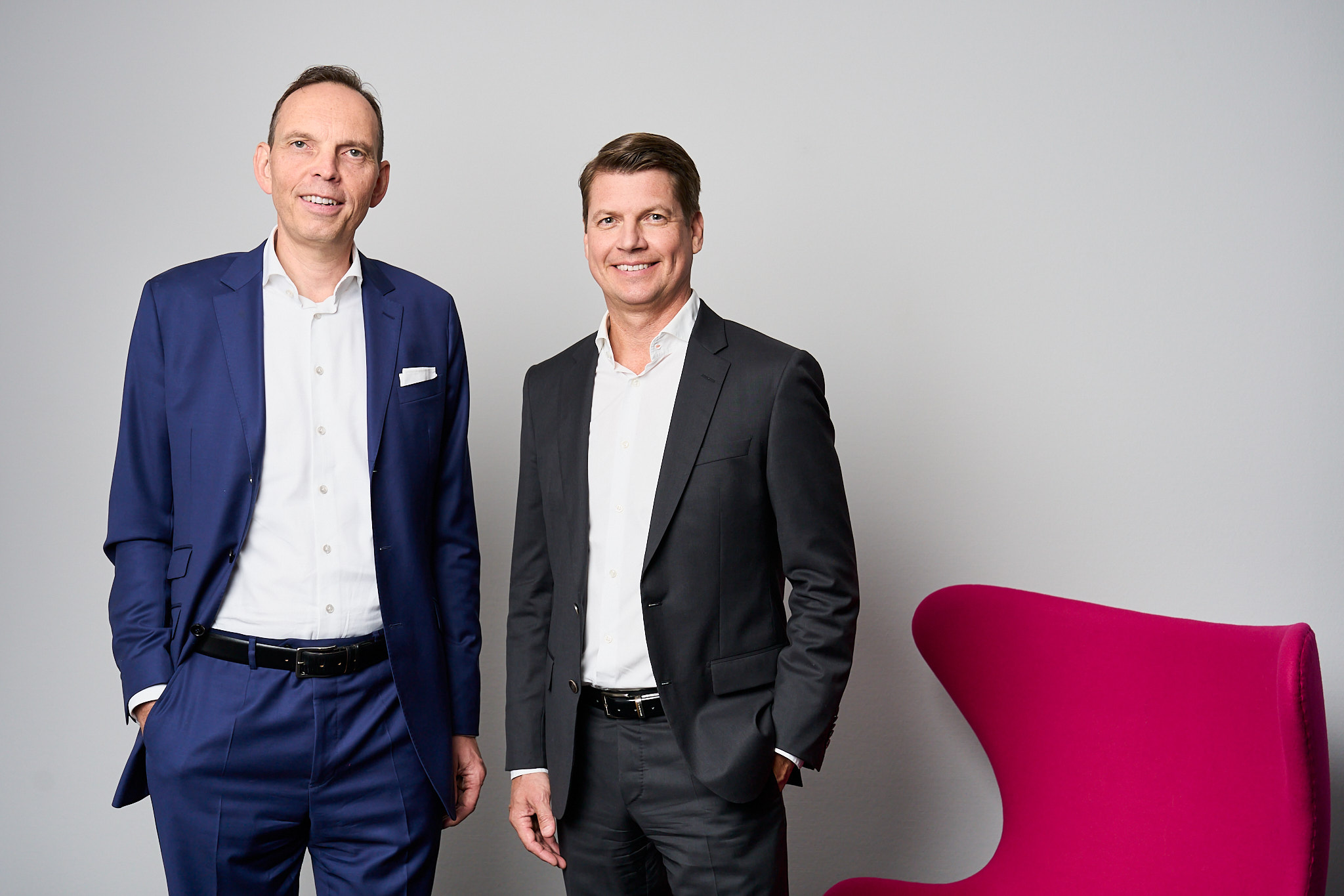 Dr. Ernst Georg Berger und Nils Oberschelp (Bild: Anna Dittrich) Dr. Ernst Georg Berger und Nils Oberschelp (Bild: Anna Dittrich)
