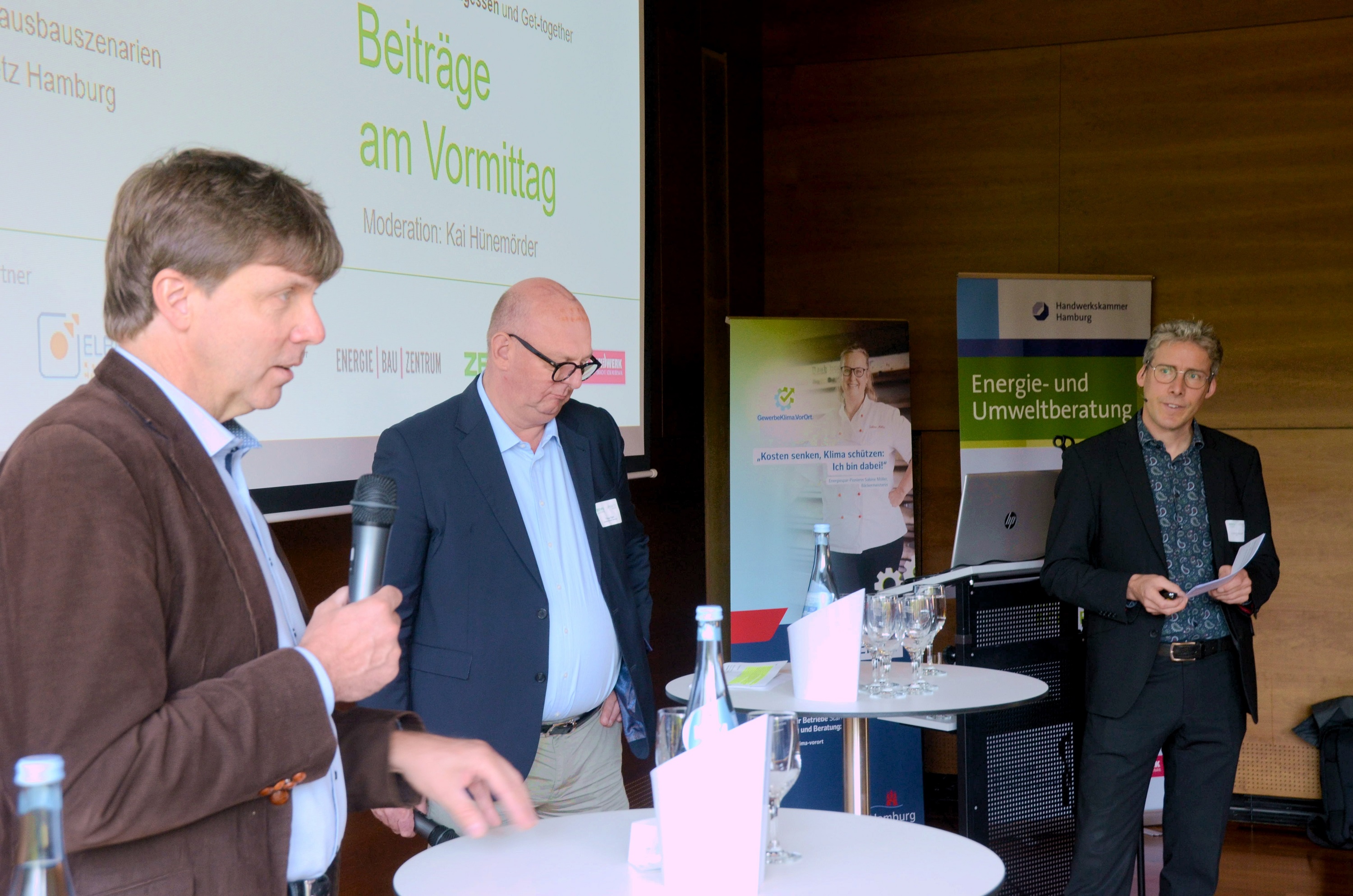 Eröffnungsdiskussion der 11. Housewarming: (v.l.n.r.) Michael Dammann, Thomas Rath, Dr. Kai Hünemörder Eröffnungsdiskussion der 11. Housewarming: (v.l.n.r.) Michael Dammann, Thomas Rath, Dr. Kai Hünemörder