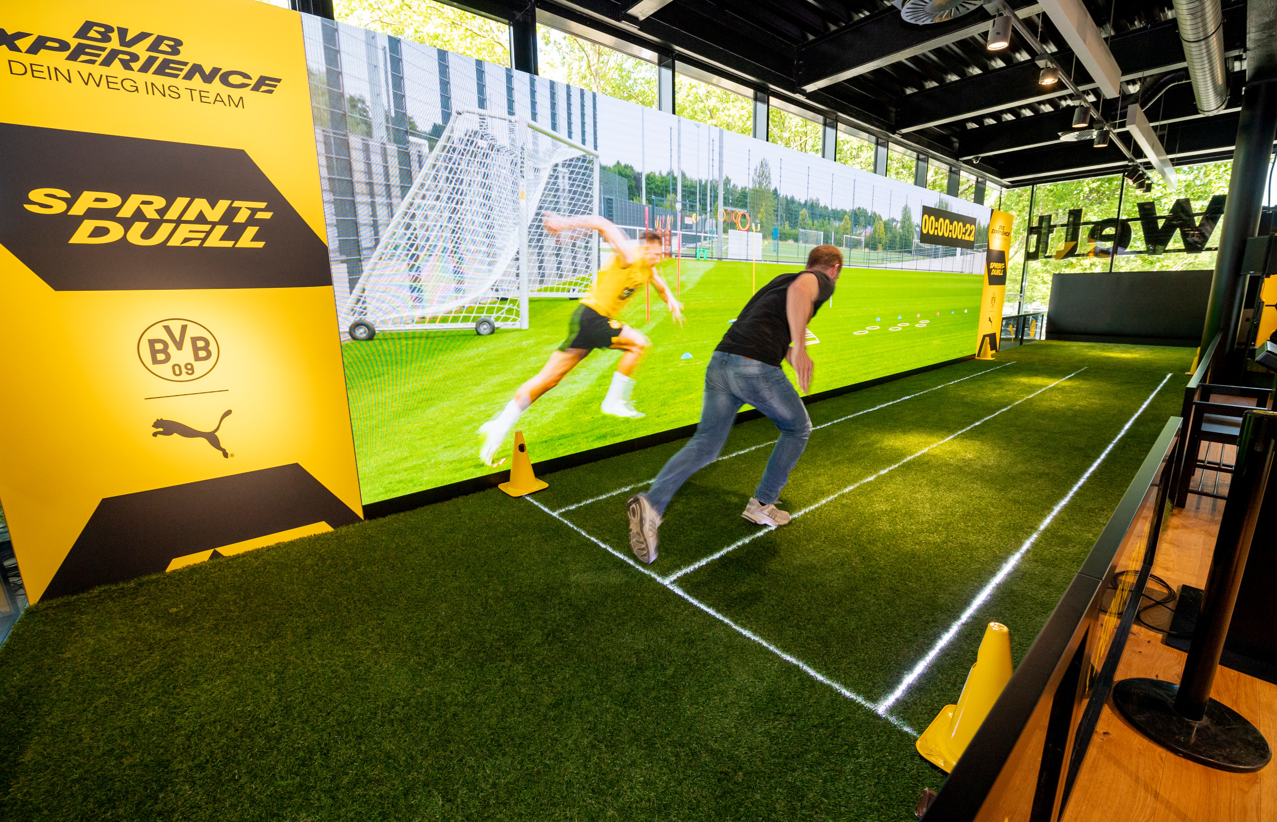 BVB Experience-Sprintduell © Borussia Dortmund BVB Experience-Sprintduell © Borussia Dortmund