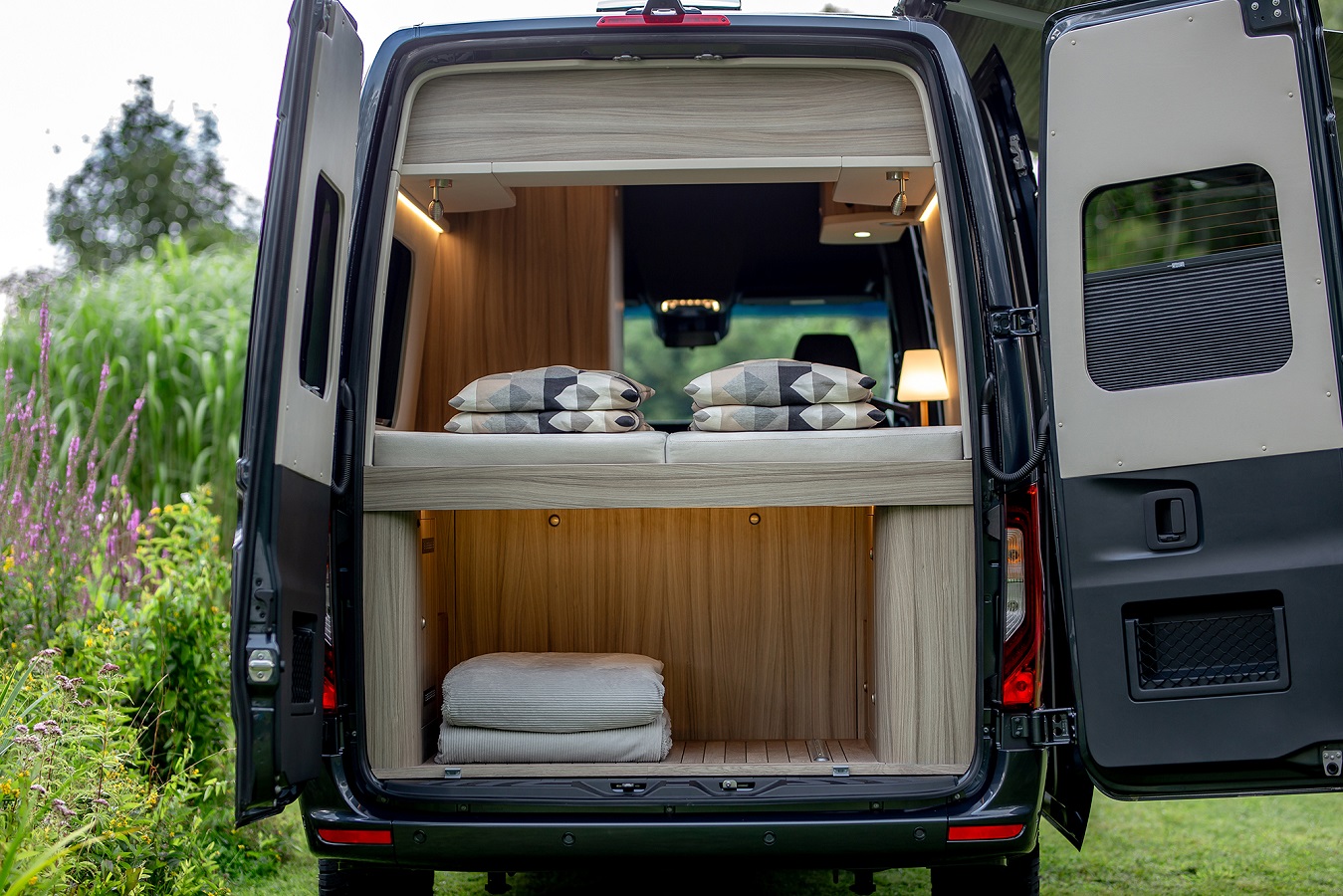 Innova Campers präsentiert den Innova Roadtrip 595L Camper (Die Bildrechte liegen bei dem Verfasser der Mitteilung.) Innova Campers präsentiert den Innova Roadtrip 595L Camper (Die Bildrechte liegen bei dem Verfasser der Mitteilung.)