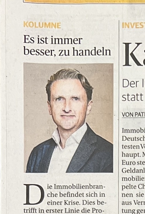 Spormanns Kolumne in der Rheinischen Post (Bildquelle: Rheinische Post)