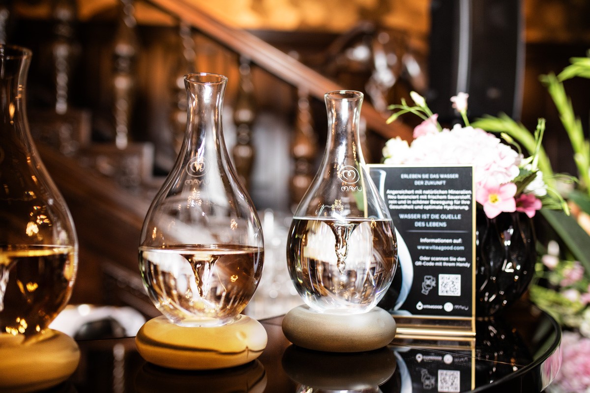 Der Mayu Swirl im Schlosshotel Berlin (Die Bildrechte liegen bei dem Verfasser der Mitteilung.)