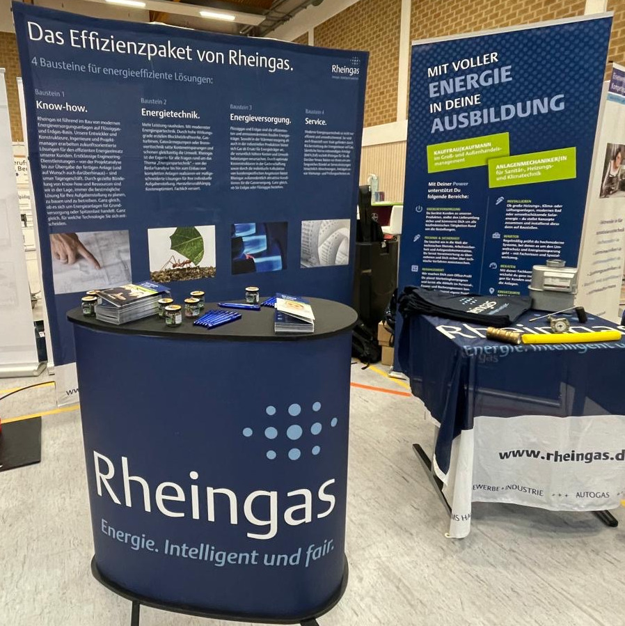 Messestand von Rheingas (Die Bildrechte liegen bei dem Verfasser der Mitteilung.) Messestand von Rheingas (Die Bildrechte liegen bei dem Verfasser der Mitteilung.)