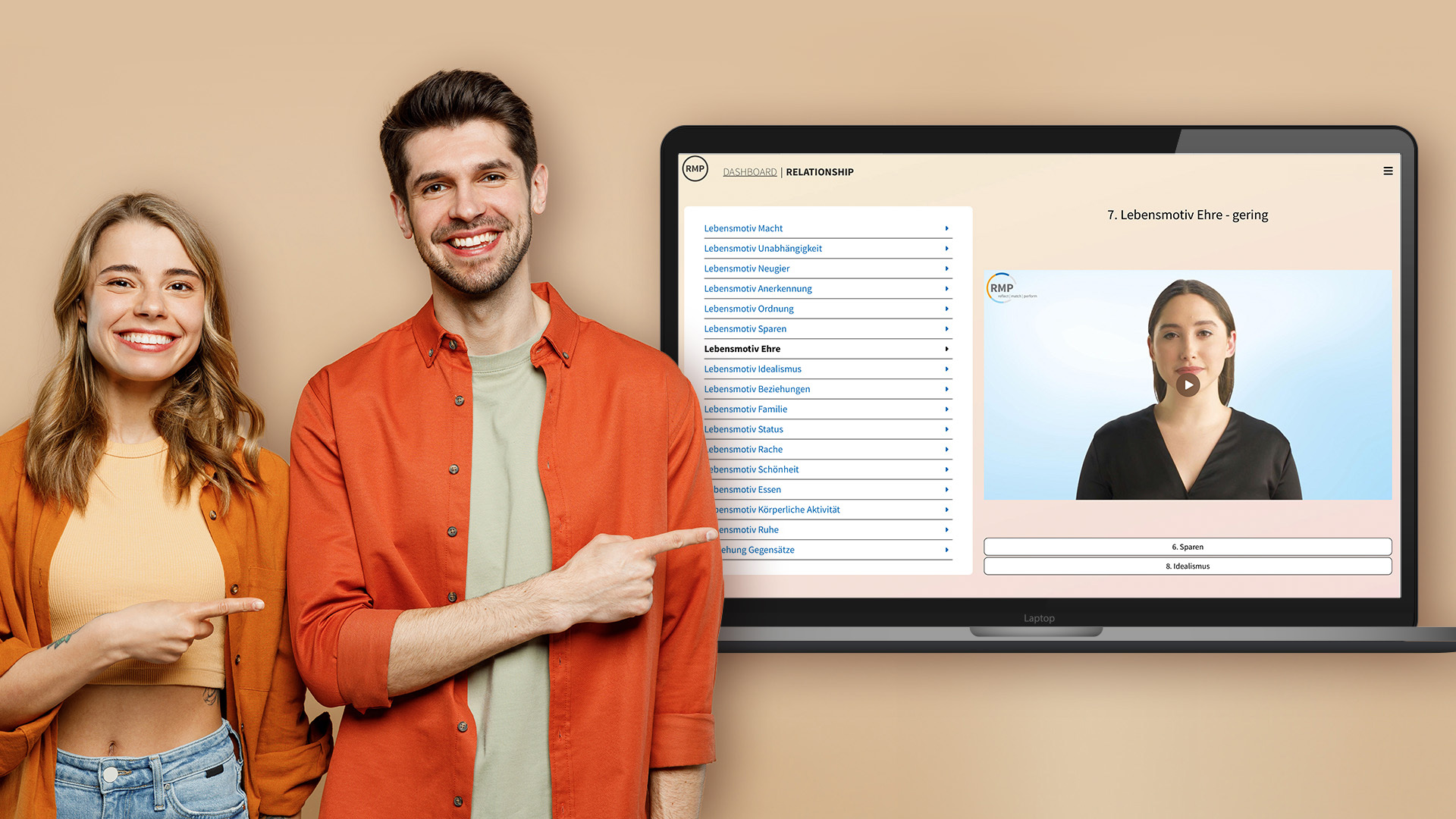 RMP germany launcht Upgrade auf Beziehungsprofil. (Die Bildrechte liegen bei dem Verfasser der Mitteilung.)