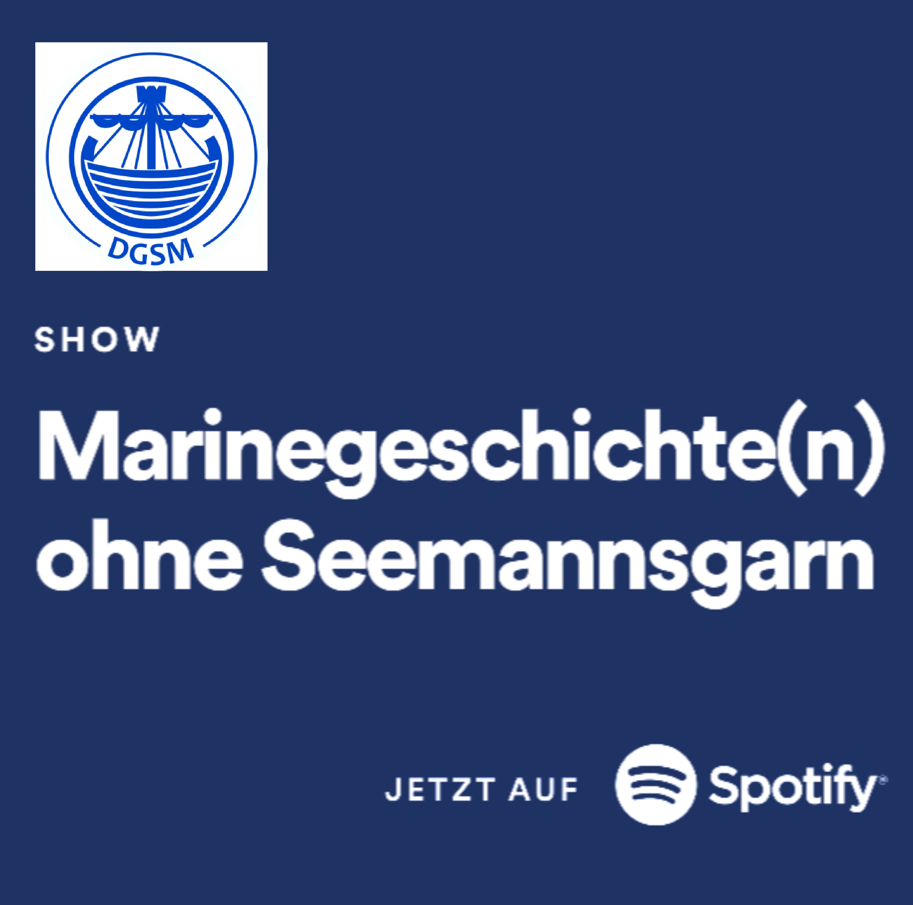 Willkommen beim Podcast der Deutschen Gesellschaft für Schiffahrts- und Marinegeschichte e.V.