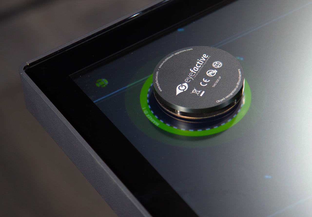 eyefactive entwickelt Objekterkennung für IR Touchscreens bis 98 zoll (Die Bildrechte liegen bei dem Verfasser der Mitteilung.)