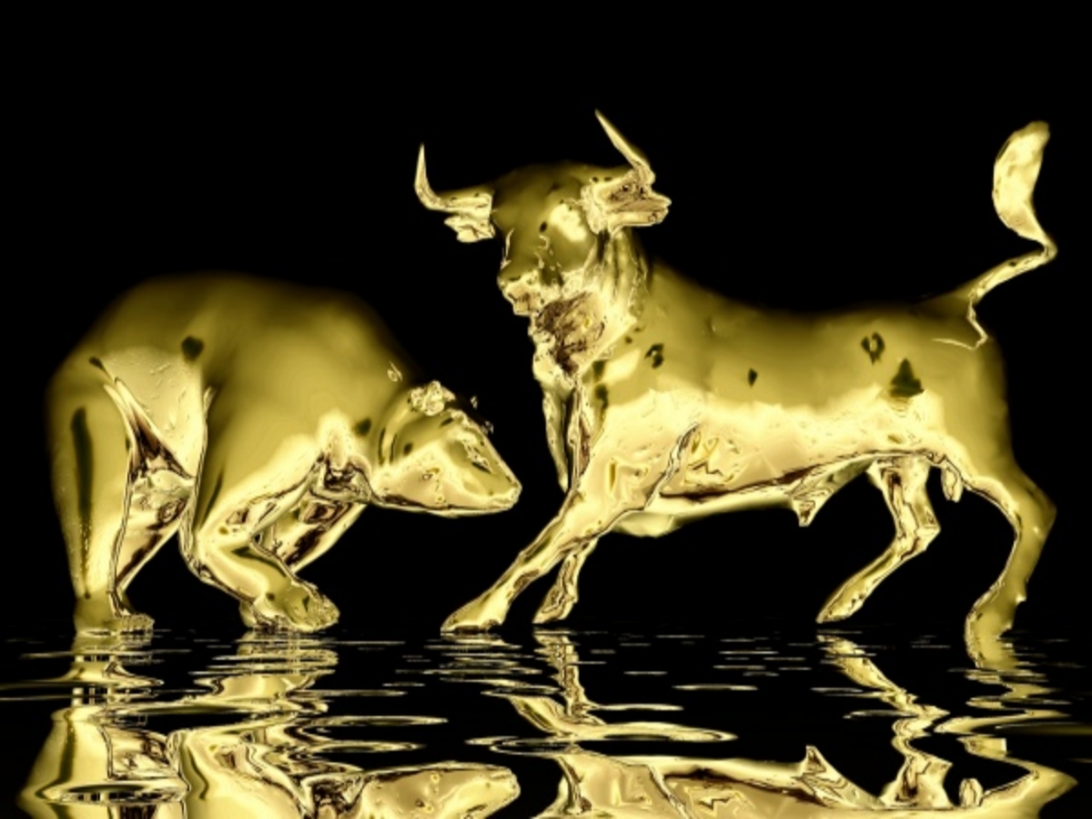 Bulle und Bär; Quelle: Depositphotos