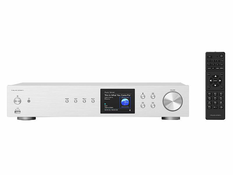 VR-Radio Digitaler WLAN-HiFi-Tuner IRS-706.HiFi, Internetradio (Die Bildrechte liegen bei dem Verfasser der Mitteilung.)