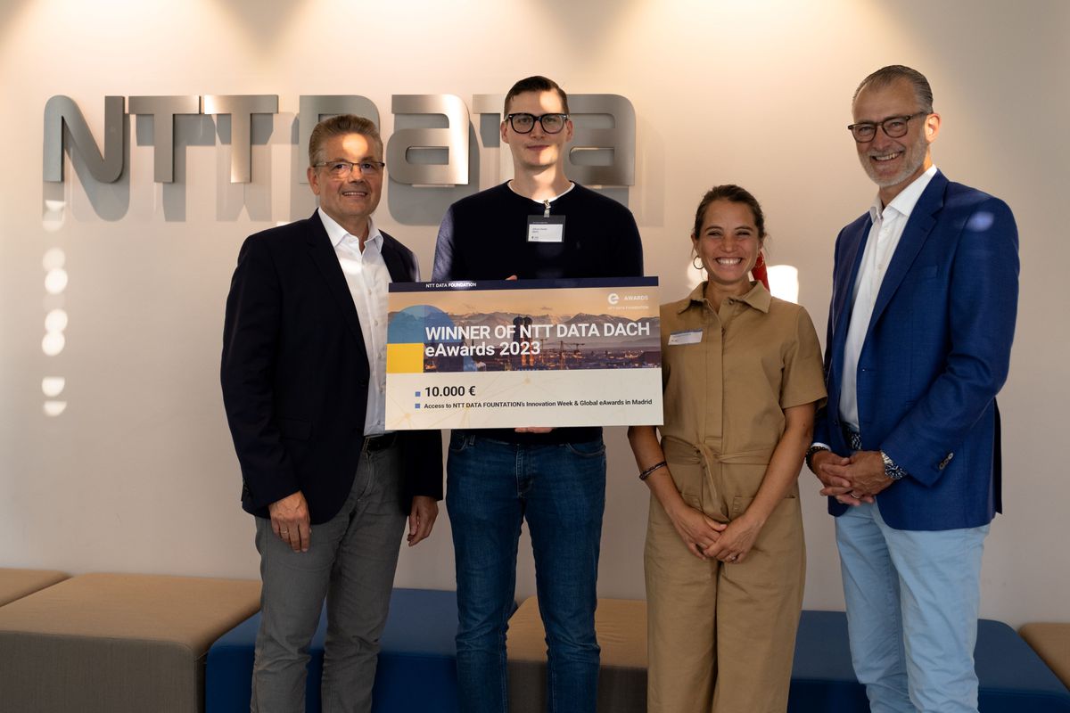 NTT DATA eAwards DACH - Finalisten (Die Bildrechte liegen bei dem Verfasser der Mitteilung.) NTT DATA eAwards DACH - Finalisten (Die Bildrechte liegen bei dem Verfasser der Mitteilung.)