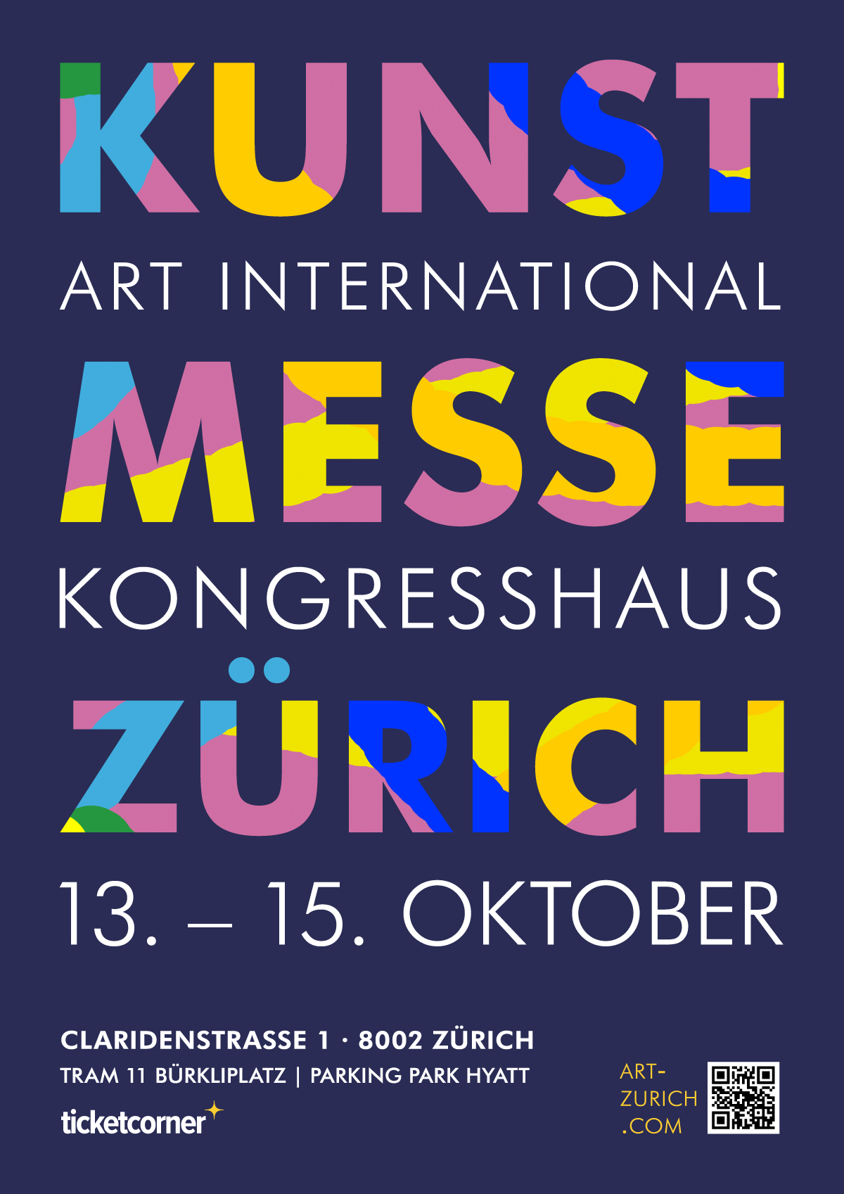 Poster der Kunstmesse Zürich