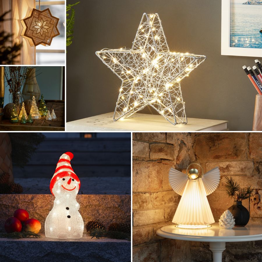 Leuchtentrends zur Weihnachtszeit (© Lampenwelt.de)
