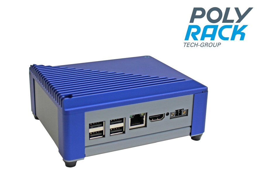 EmbedTEC SFF: Die elegante Verpackung für embedded-Boards mit Small Form Faktor (Bildquelle: Polyrack) EmbedTEC SFF: Die elegante Verpackung für embedded-Boards mit Small Form Faktor (Bildquelle: Polyrack)