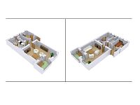 Grundriss in 3D