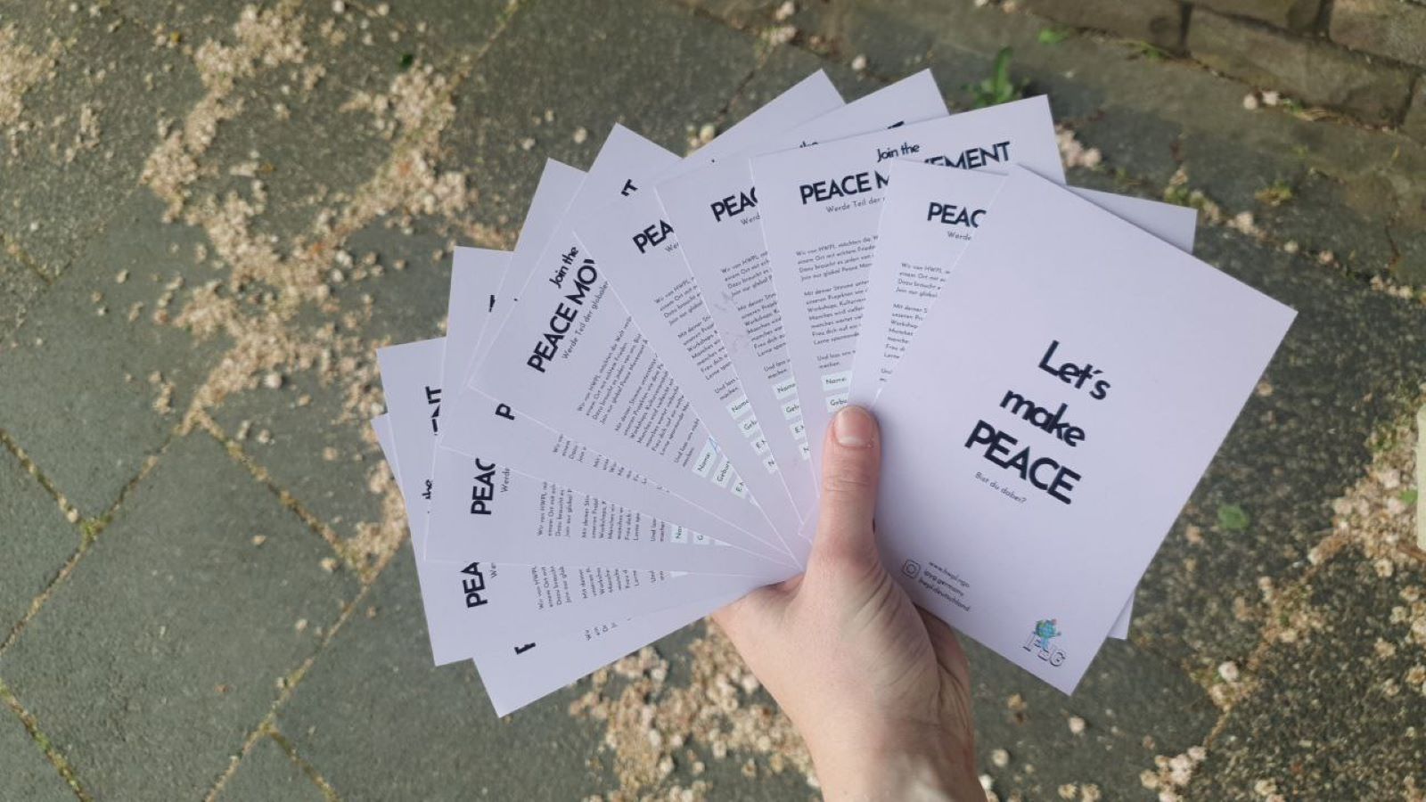 Join the Peace Movement - Kampagne von HWPL Deutschland e. V. Join the Peace Movement - Kampagne von HWPL Deutschland e. V.