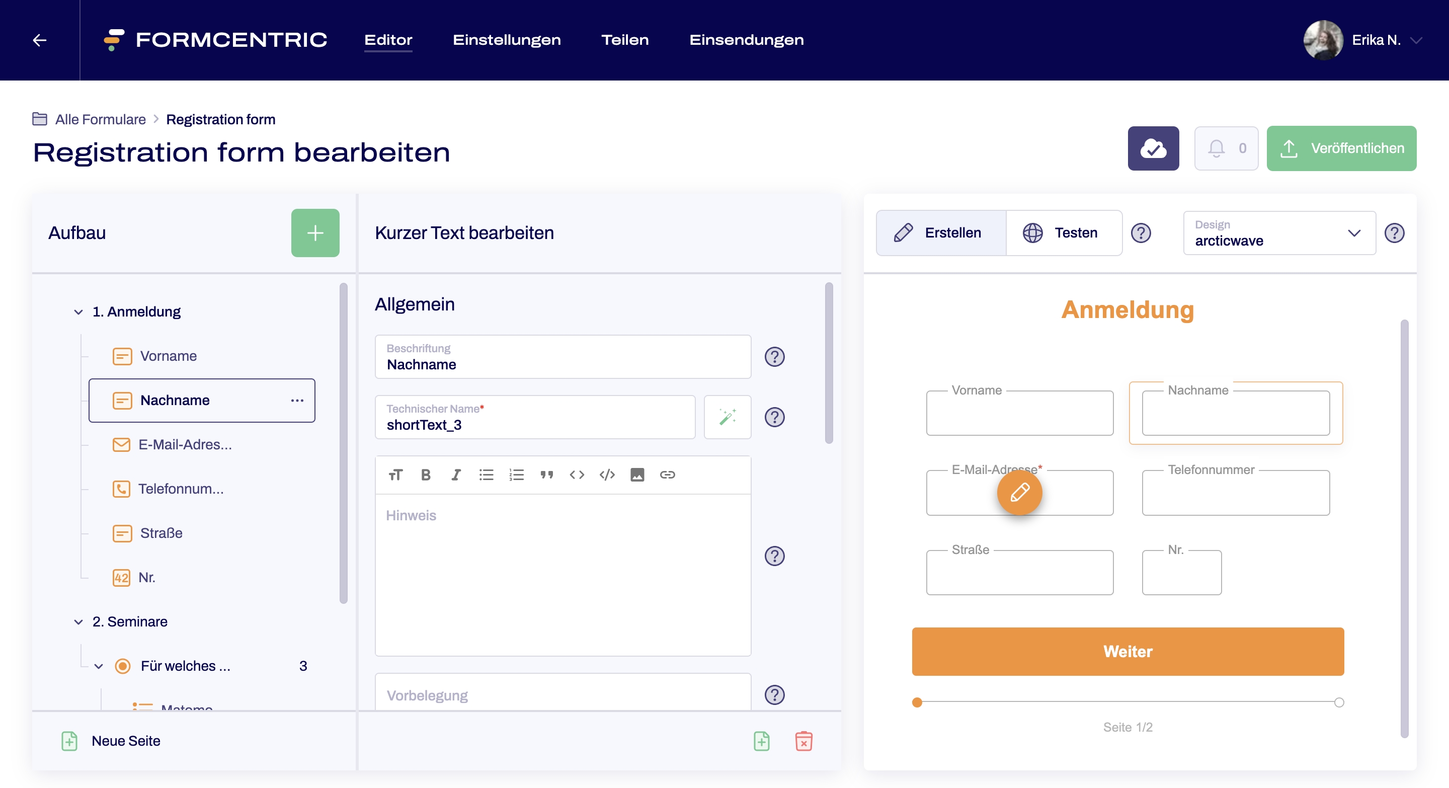 Editor_Formcentric (Die Bildrechte liegen bei dem Verfasser der Mitteilung.)