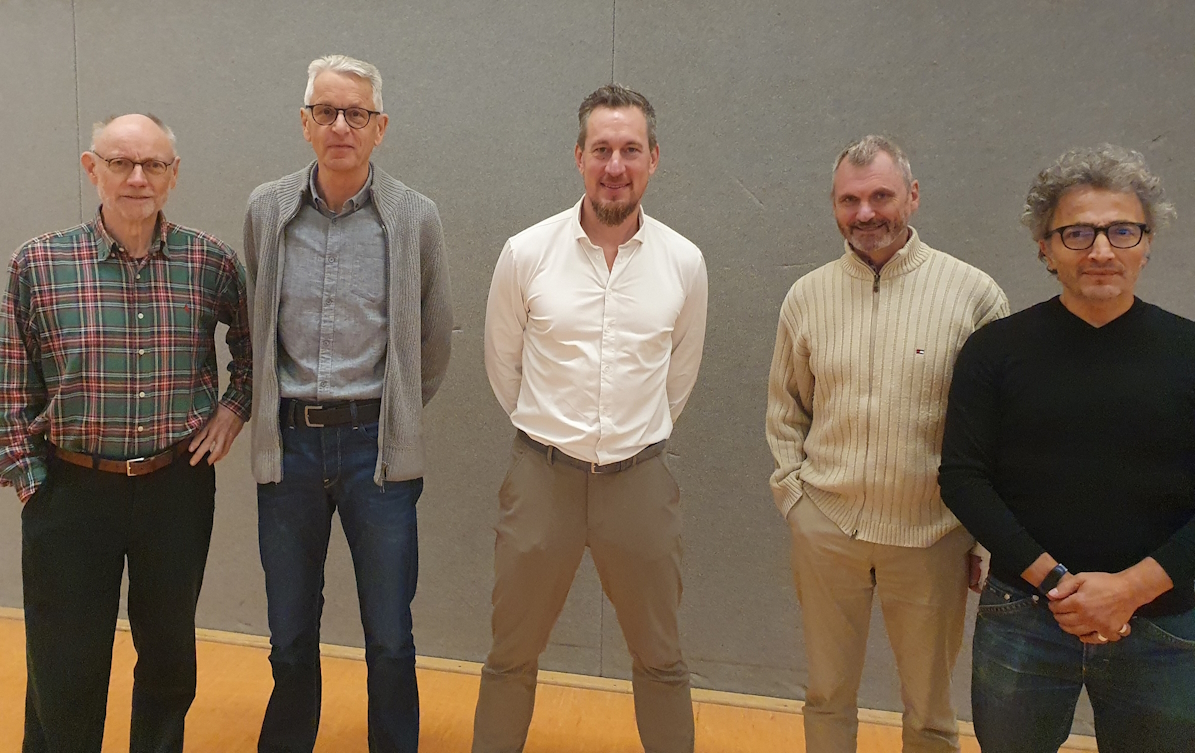 Peter Horchler, Dr. Norbert Höbing, Clemens Müller, Stefan Friz, Izzet Pekdemir (v.l.n.r.) (Die Bildrechte liegen bei dem Verfasser der Mitteilung.)