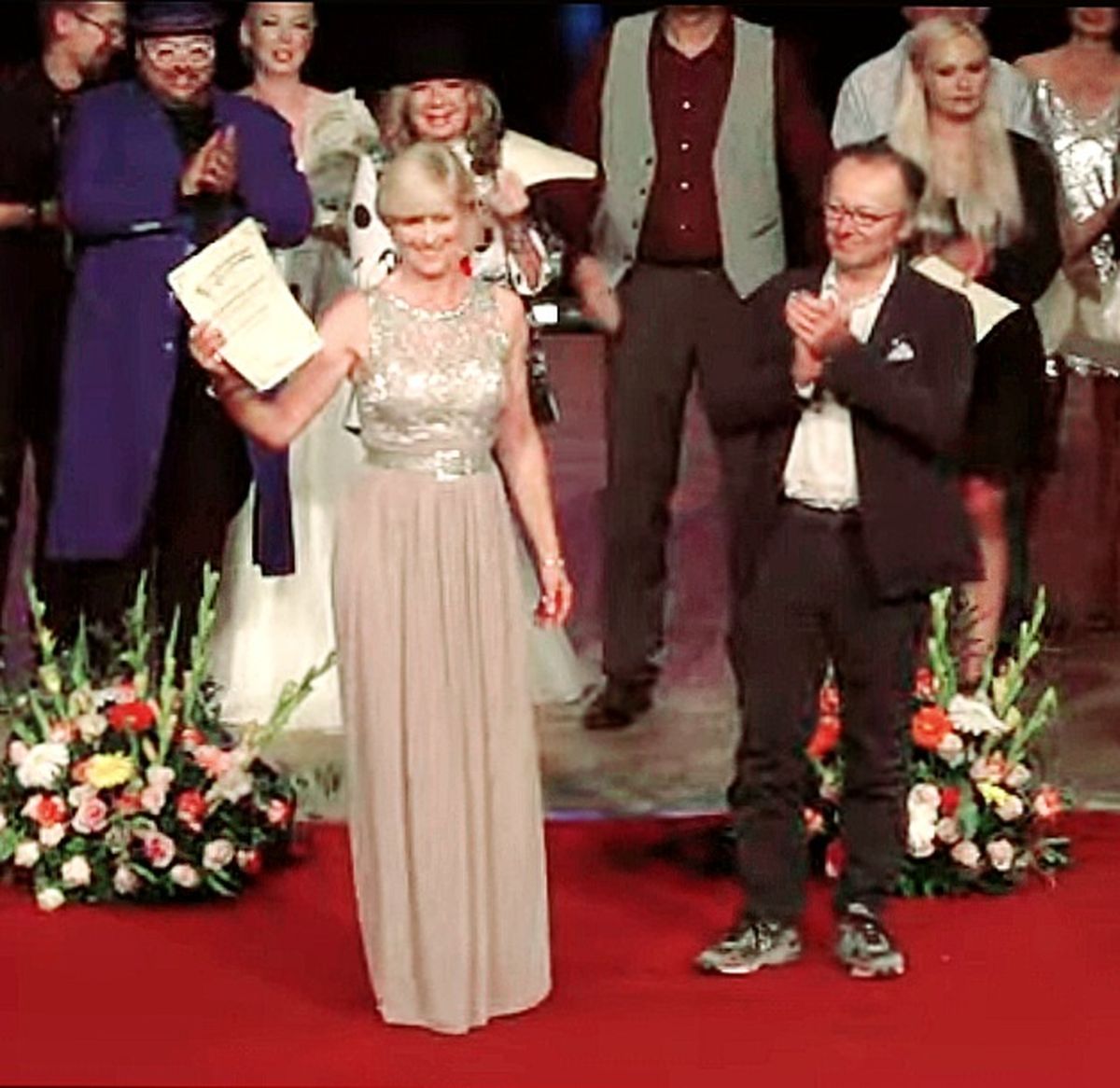 Ines-Marie Jaeger belegte den 4. Platz beim sanremo Festival