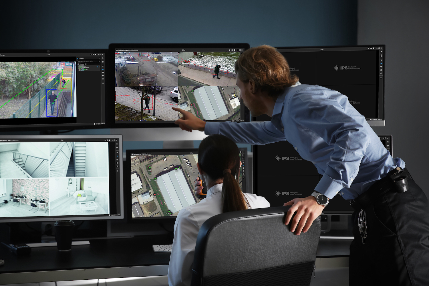 360-Grad-Schutz für Kritische Infrastrukturen umfasst Grundstück, Luftraum und Gebäude. (Bildquelle: Quelle: Securiton Deutschland)