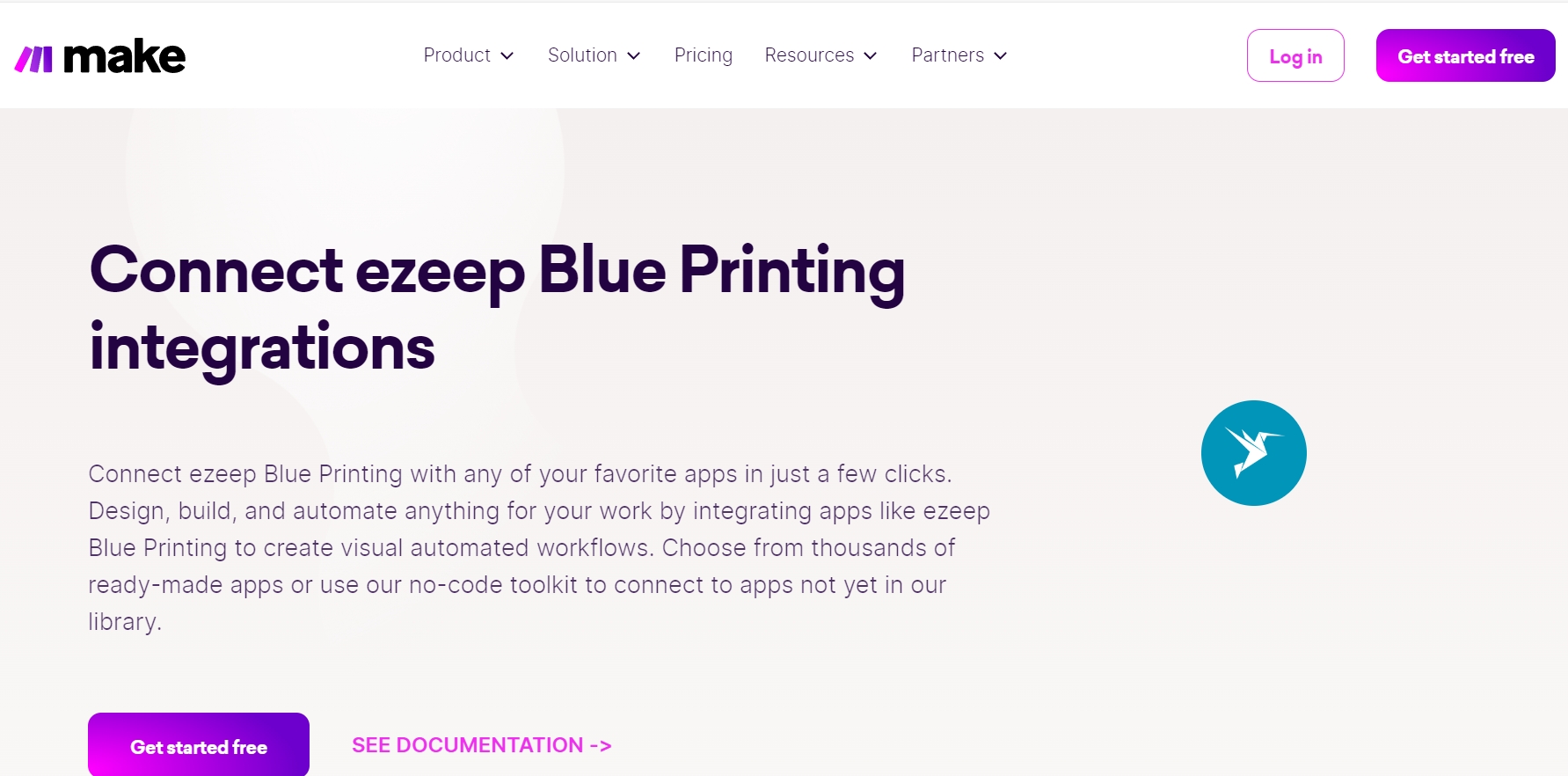 ezeep Blue ist in Make integriert (Die Bildrechte liegen bei dem Verfasser der Mitteilung.)