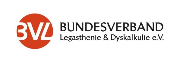Logo Bundesverband Legasthenie und Dyskalkulie e.V. (BVL) (Die Bildrechte liegen bei dem Verfasser der Mitteilung.) Logo Bundesverband Legasthenie und Dyskalkulie e.V. (BVL) (Die Bildrechte liegen bei dem Verfasser der Mitteilung.)