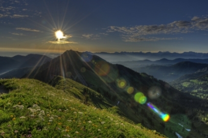 Erster alpiner Premiumwanderweg in Deutschland eröffnet Erster alpiner Premiumwanderweg in Deutschland eröffnet