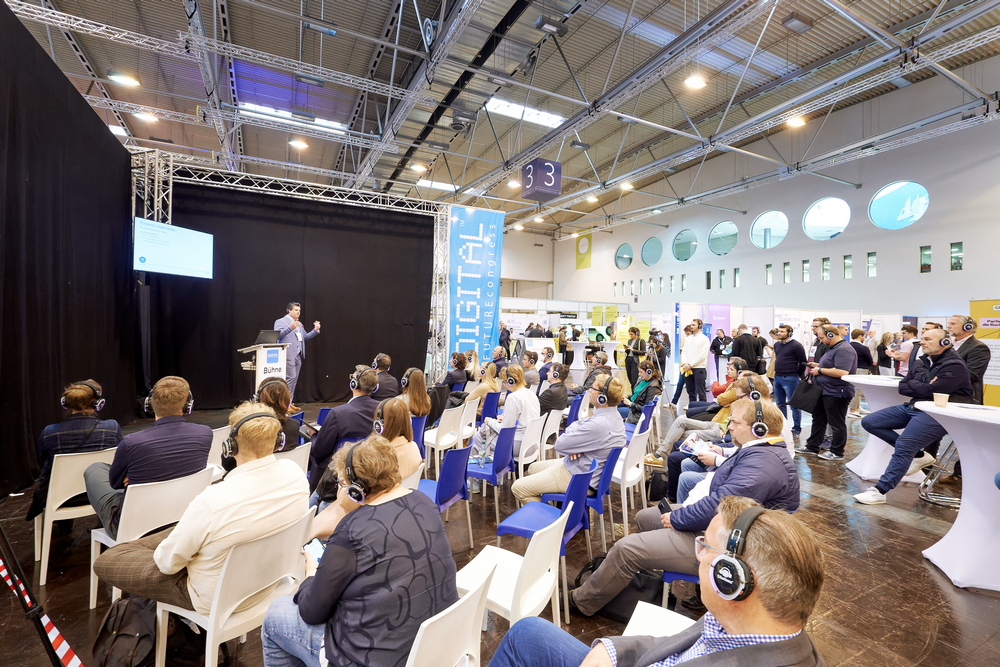 Kongressmesse für die Digitalisierung im Mittelstand (Die Bildrechte liegen bei dem Verfasser der Mitteilung.)
