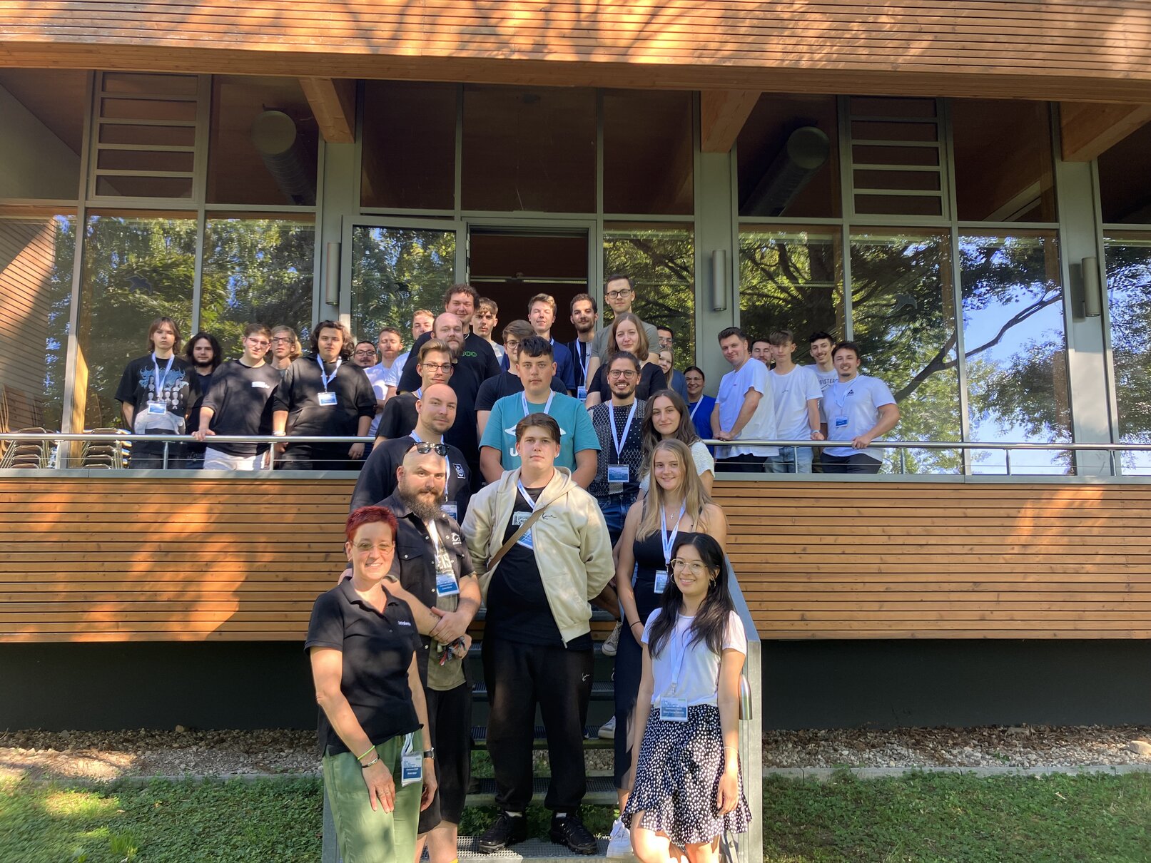 Controlware begrüßte seine Azubis und Studierenden zum"Controlware Stuzubi Camp 2023". (Die Bildrechte liegen bei dem Verfasser der Mitteilung.) Controlware begrüßte seine Azubis und Studierenden zum"Controlware Stuzubi Camp 2023". (Die Bildrechte liegen bei dem Verfasser der Mitteilung.)