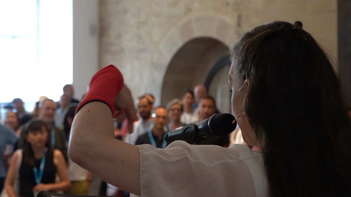 Glasharfenworkshop im Kloster Eberbach (Foto: ctc events)
