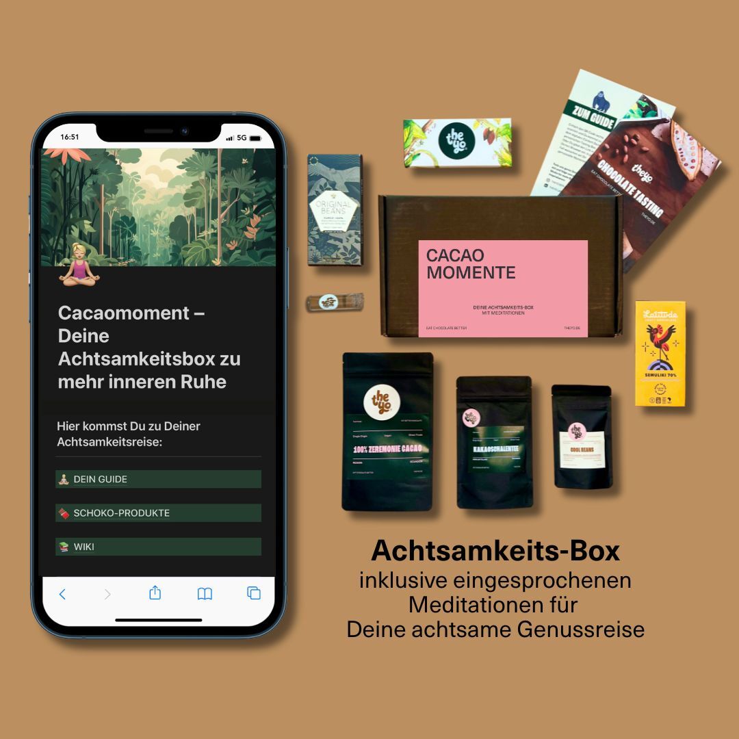 Die Cacaomoment - Achtsamkeitsbox von Theyo Die Cacaomoment - Achtsamkeitsbox von Theyo