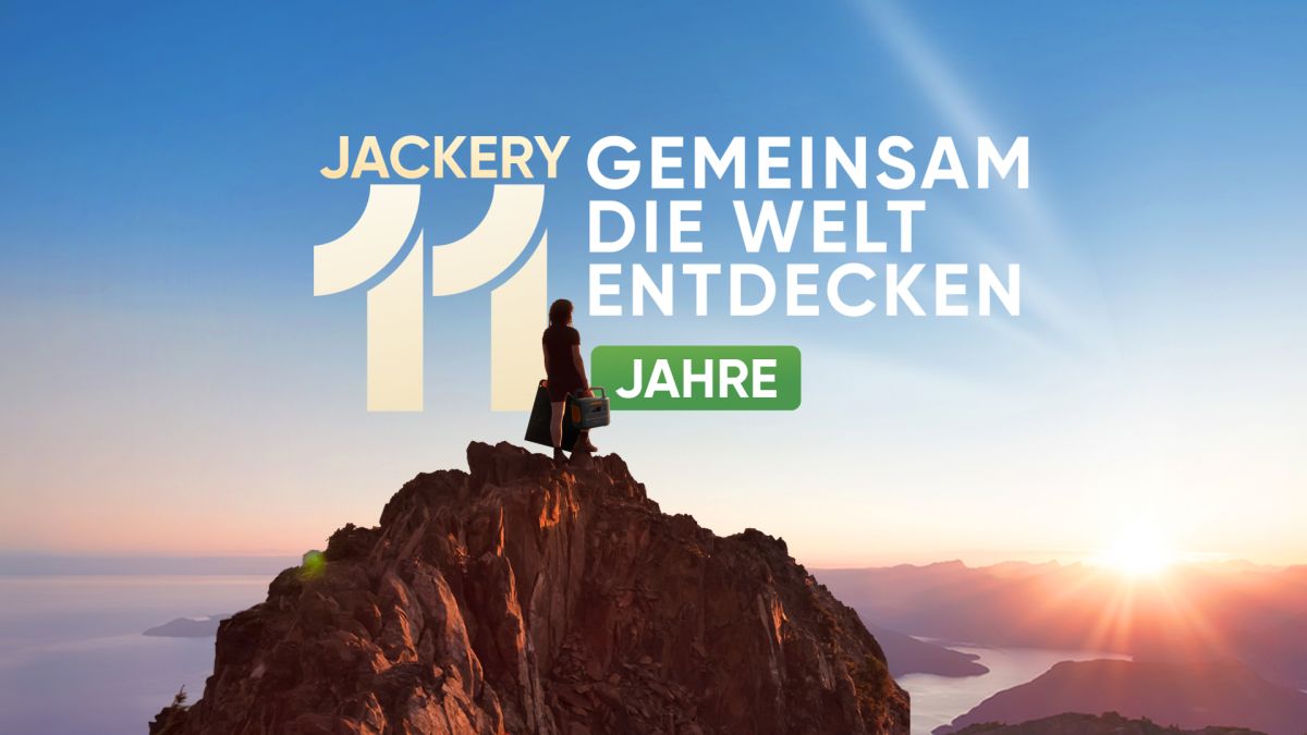 Jackery feiert Geburtstag (© Jackery )