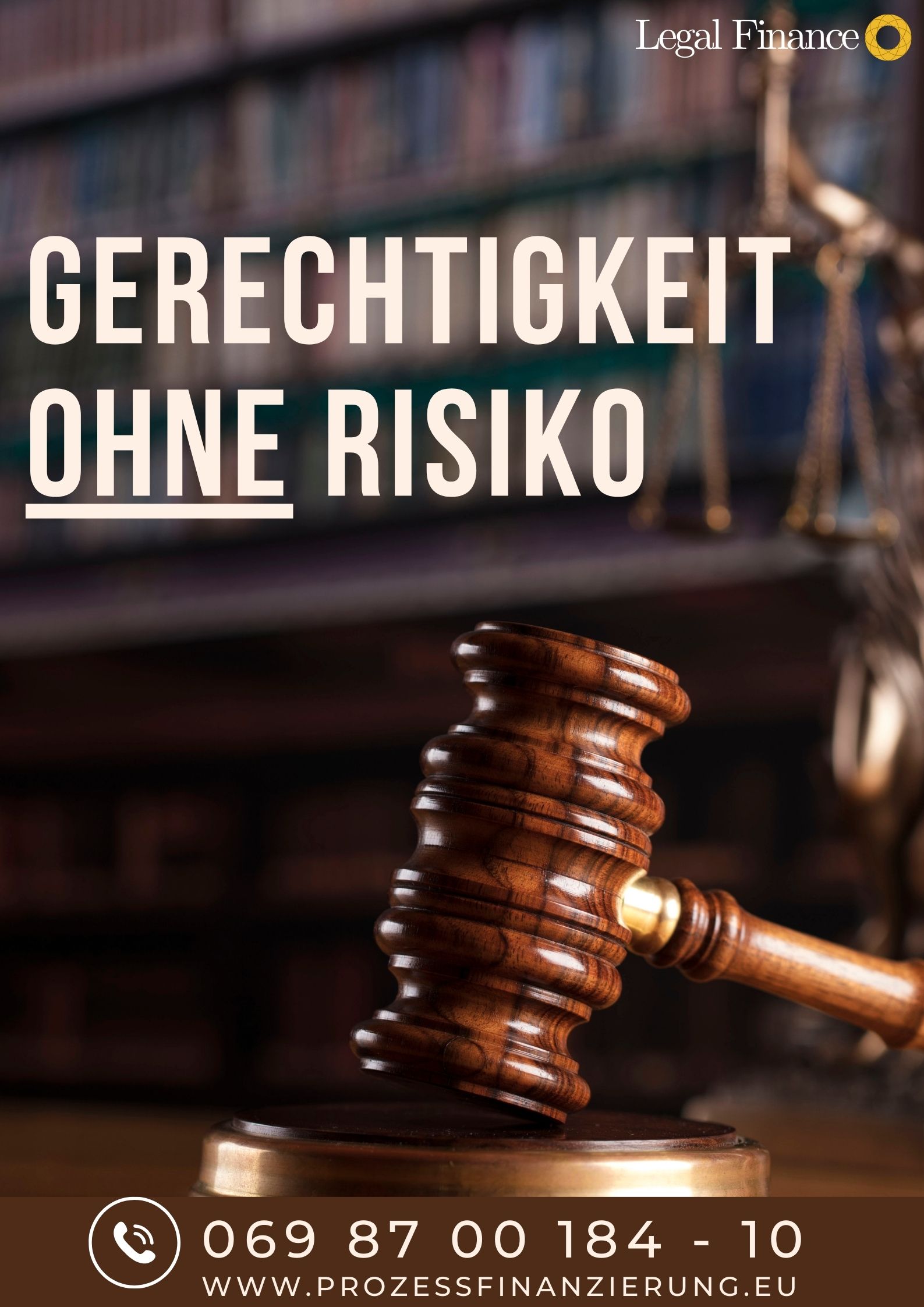 Legal Finance - Gerichtigkeit ohne Risiko