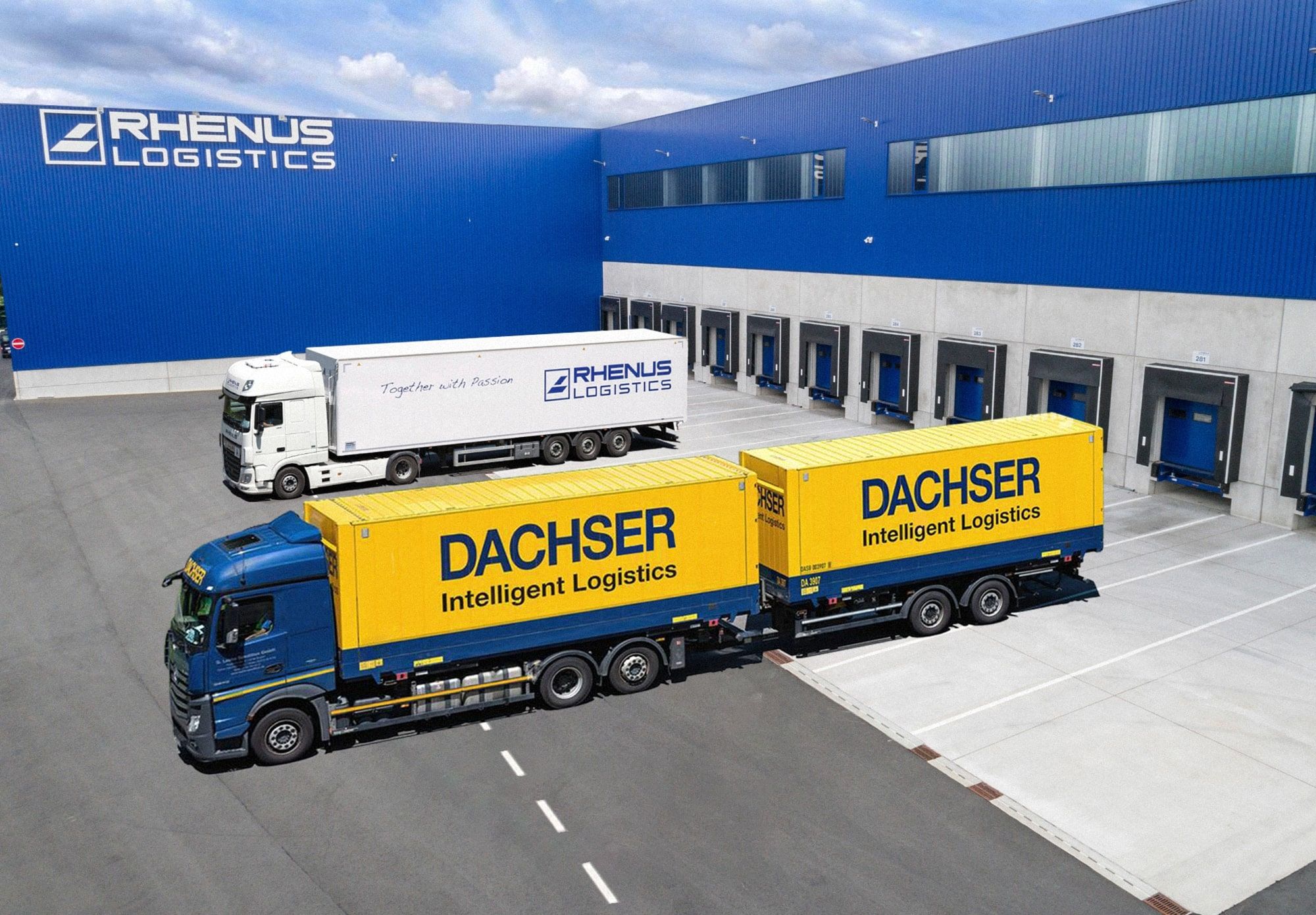 Dachser und Rhenus haben die neue eCMR-Plattform auf Open-Source- und Blockchain-Basis getestet (Die Bildrechte liegen bei dem Verfasser der Mitteilung.)
