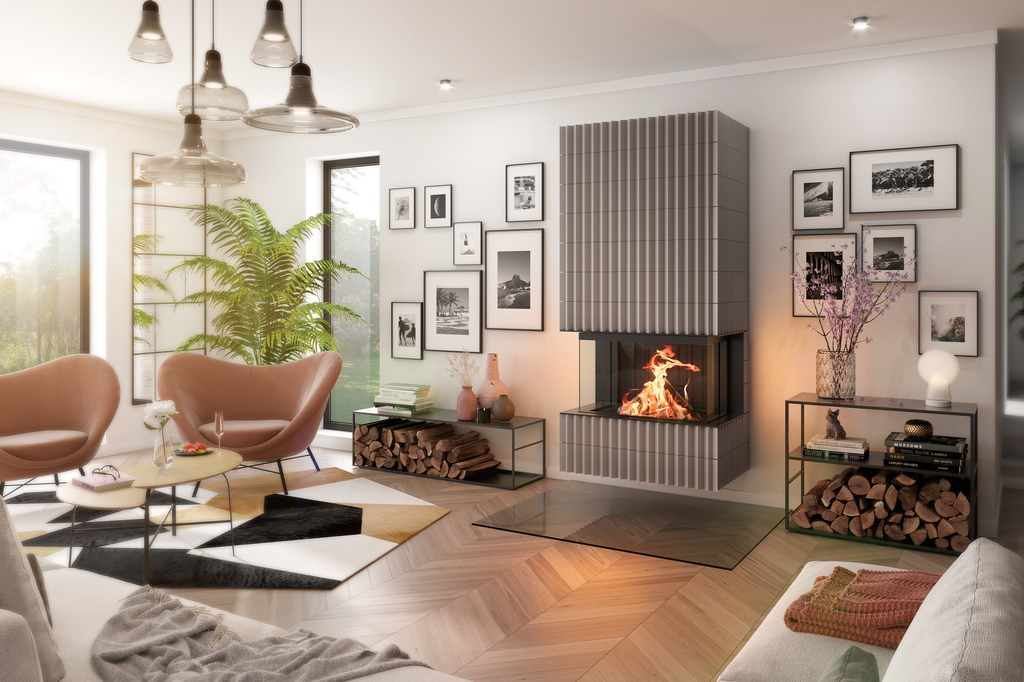 Zukunftssicher: Holzöfen mit moderner Verbrennungs- und Filtertechnologien arbeiten effizient, klima (Bildquelle: AdK/www.kachelofenwelt.de/Spartherm) Zukunftssicher: Holzöfen mit moderner Verbrennungs- und Filtertechnologien arbeiten effizient, klima (Bildquelle: AdK/www.kachelofenwelt.de/Spartherm)