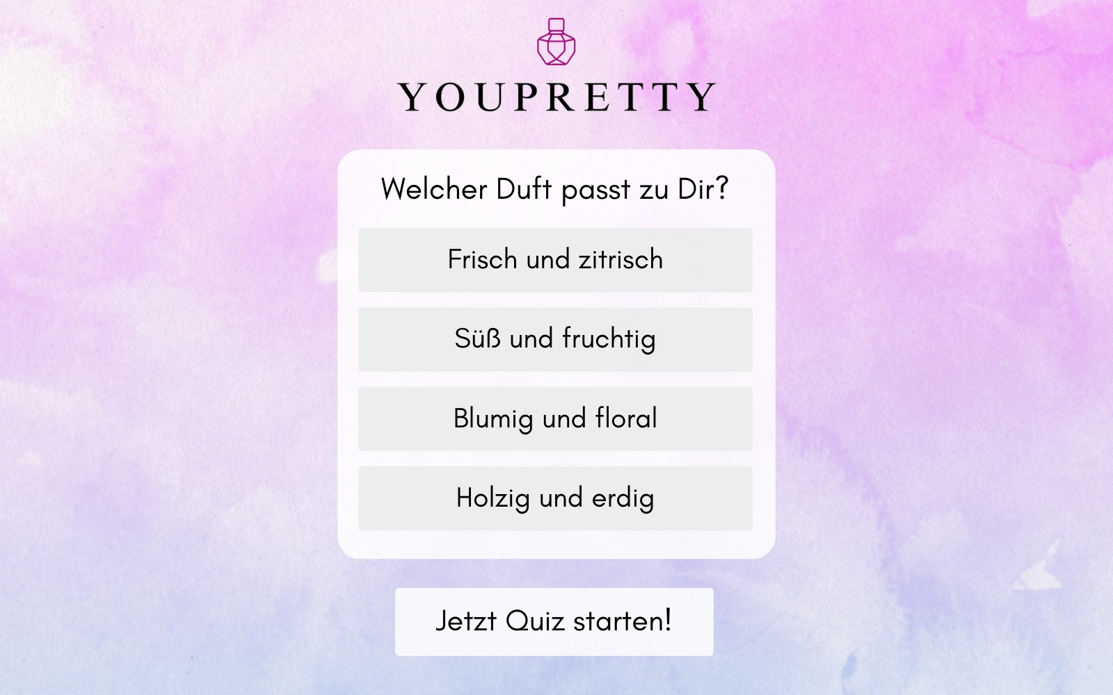Welches Parfum paasst zu Dir? (Die Bildrechte liegen bei dem Verfasser der Mitteilung.) Welches Parfum paasst zu Dir? (Die Bildrechte liegen bei dem Verfasser der Mitteilung.)