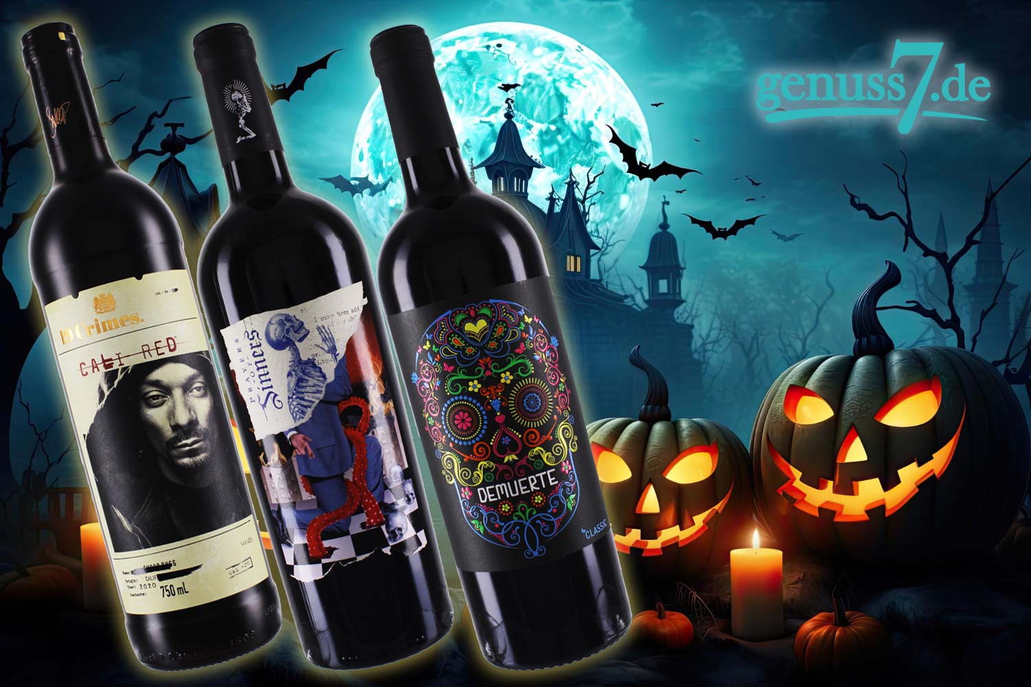 Halloween Weine - Schaurig schöner Genuss (Die Bildrechte liegen bei dem Verfasser der Mitteilung.) Halloween Weine - Schaurig schöner Genuss (Die Bildrechte liegen bei dem Verfasser der Mitteilung.)