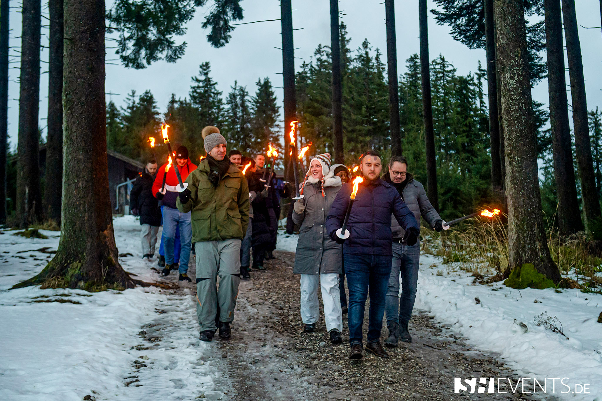 Fackelwanderung beim HüttenEvent