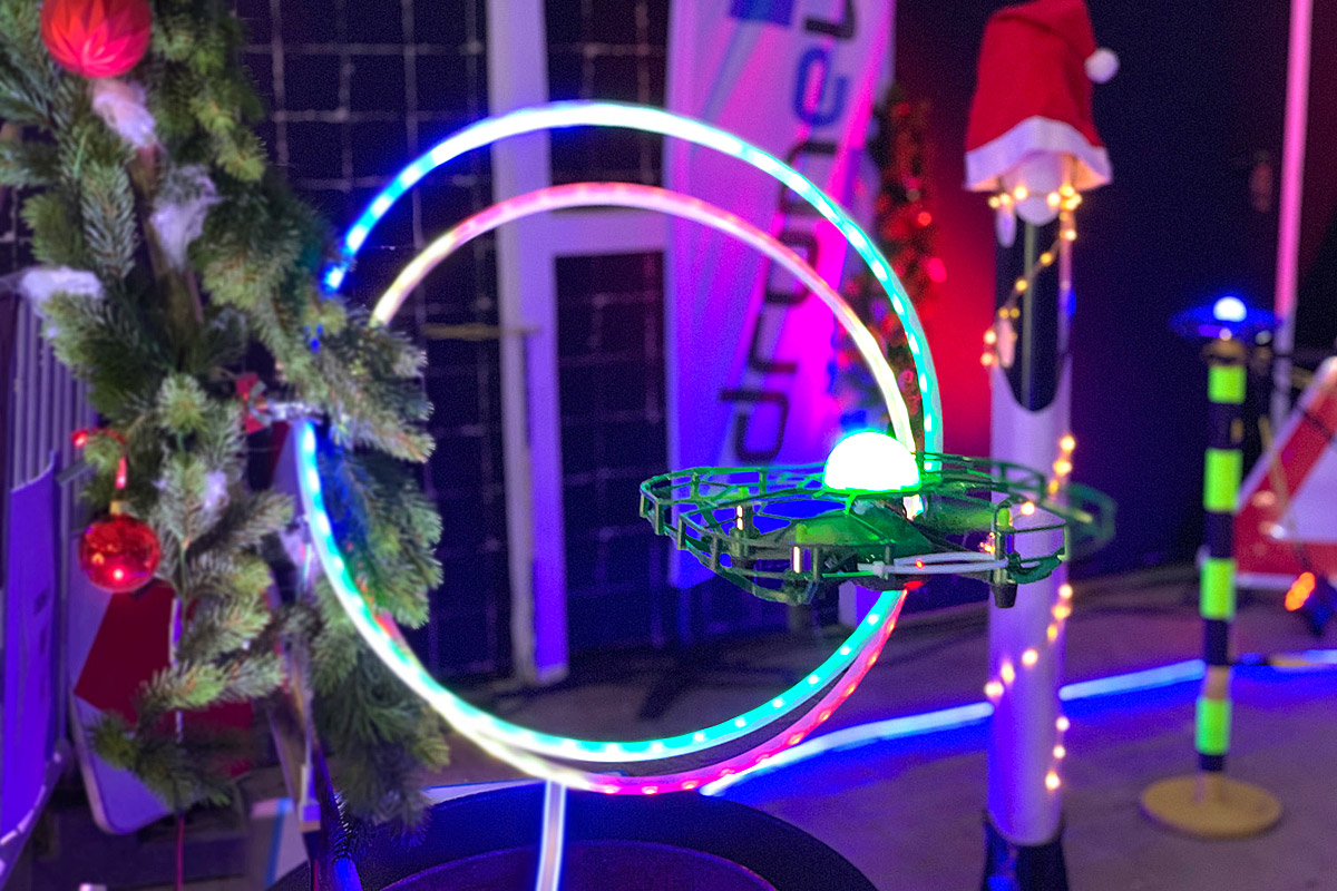 Drohnen sind absolute Highlights, wenn es um innovative Technik unter dem Weihnachtsbaum geht. (Die Bildrechte liegen bei dem Verfasser der Mitteilung.)