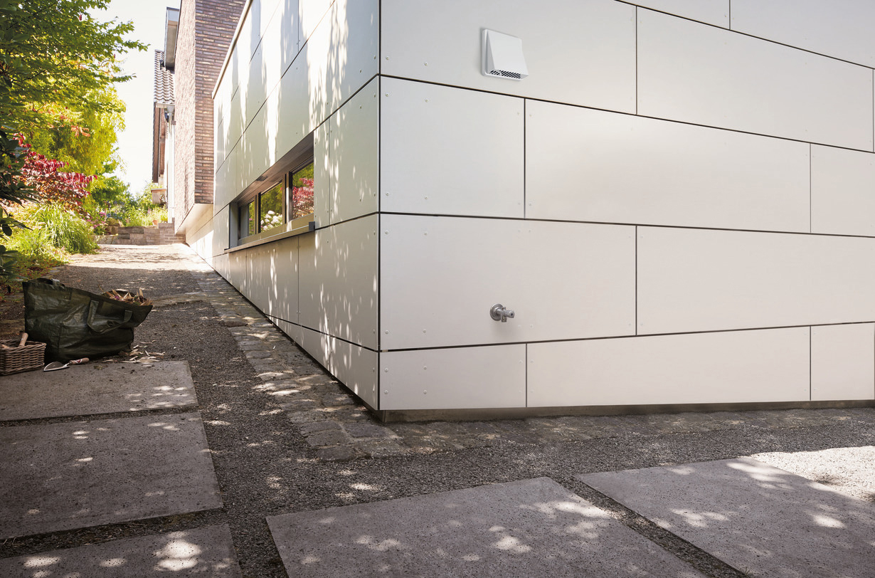 Wärme+/Vaillant: Lüftungsanlage Außen (Die Bildrechte liegen bei dem Verfasser der Mitteilung.)