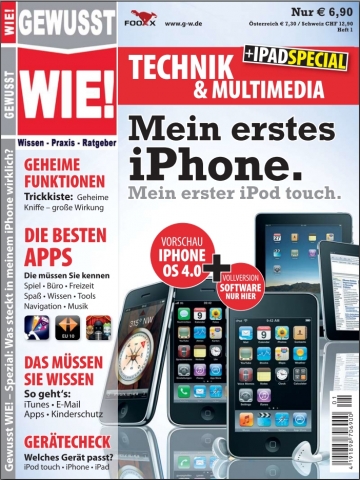 Gewusst WIE! Mein erstes iPhone: Ratgebermagazin jetzt am Kiosk!