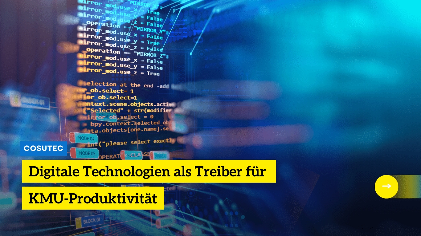 COSUTEC GmbH - KMU-Produktivita?t (Die Bildrechte liegen bei dem Verfasser der Mitteilung.) COSUTEC GmbH - KMU-Produktivita?t (Die Bildrechte liegen bei dem Verfasser der Mitteilung.)