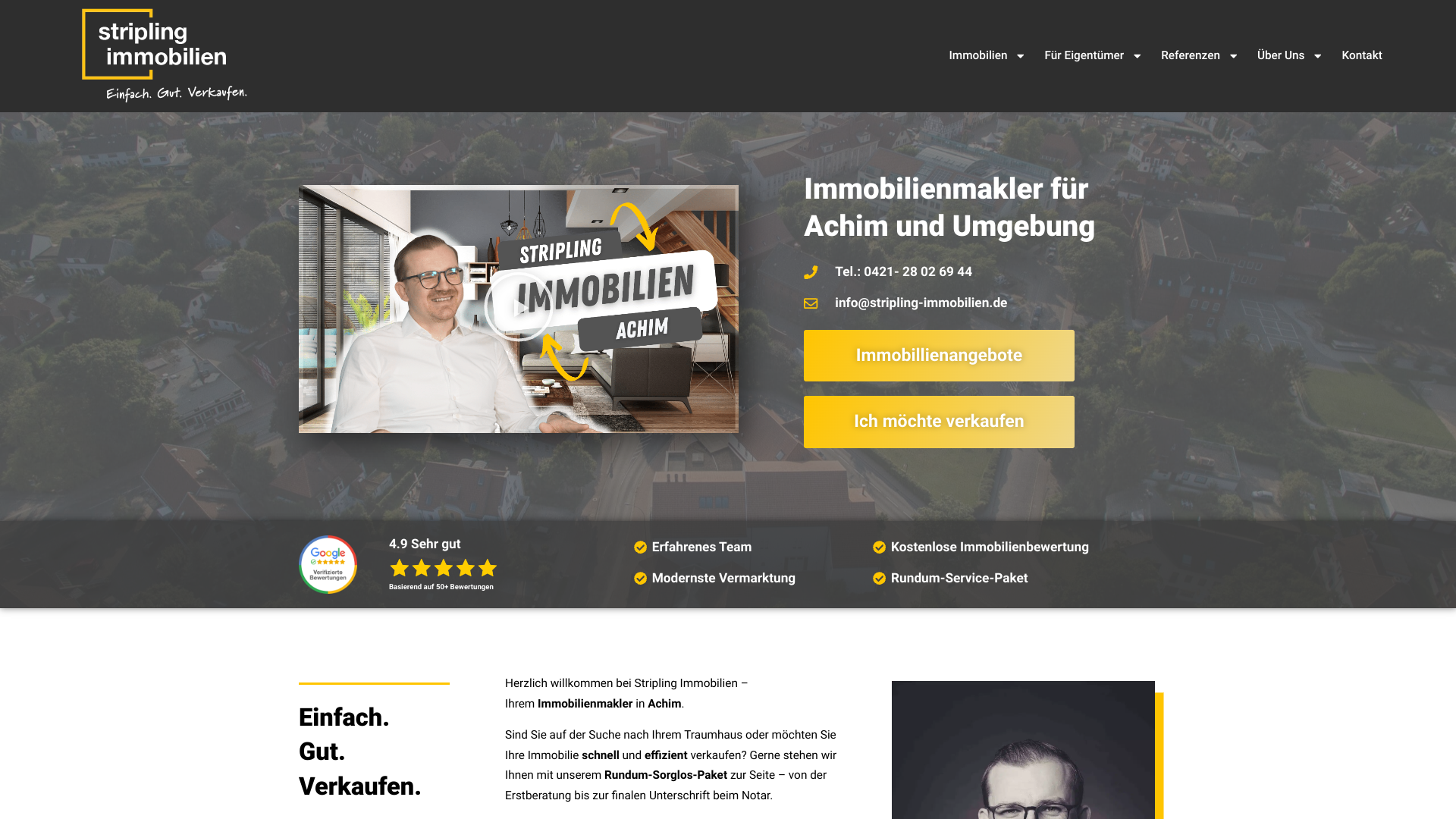 Ihr Immobilienmakler für Achim und Umgebung: Stripling Immobilien