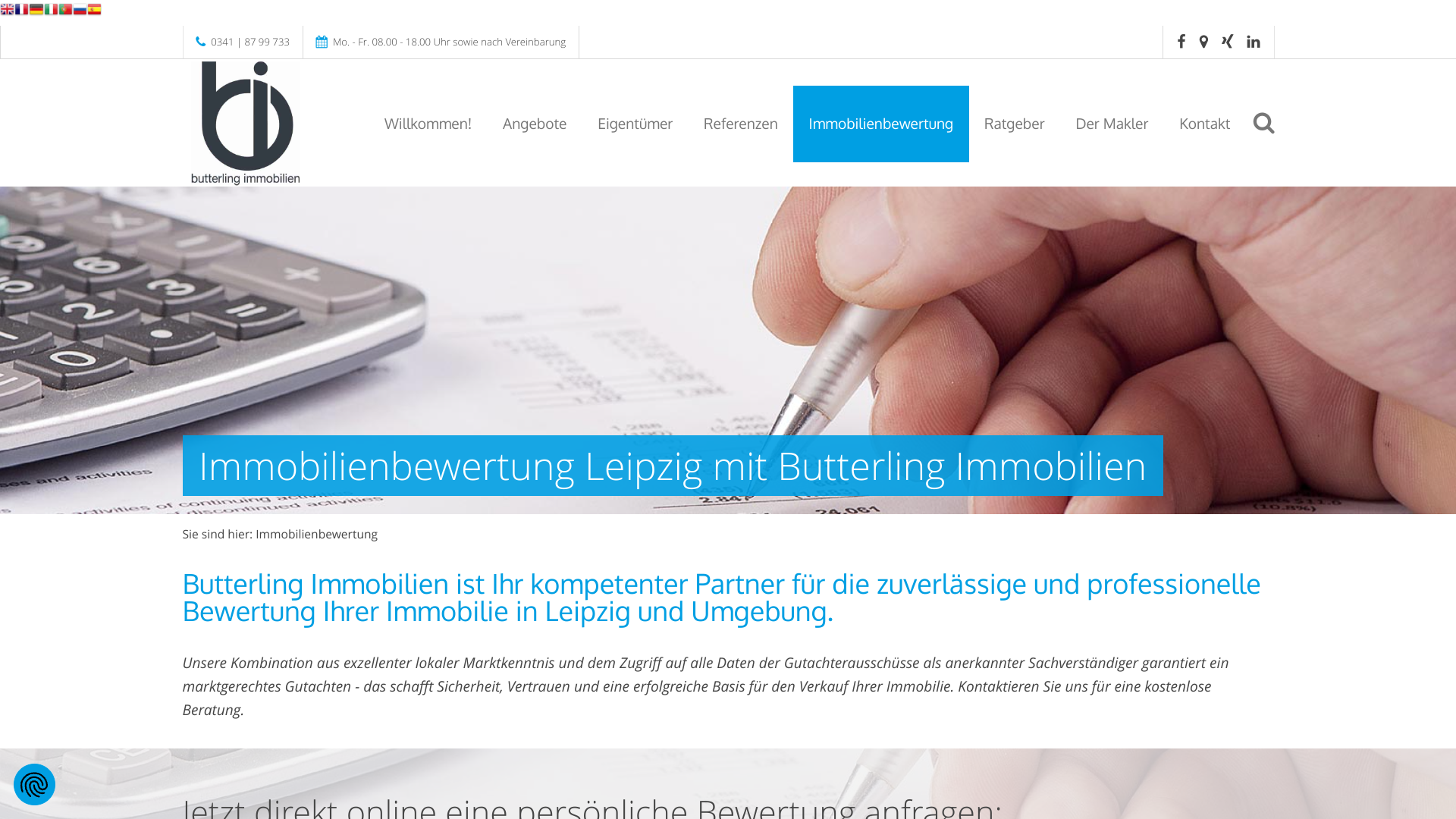 Immobilienbewertung Leipzig Butterling Immobilien Immobilienbewertung Leipzig Butterling Immobilien