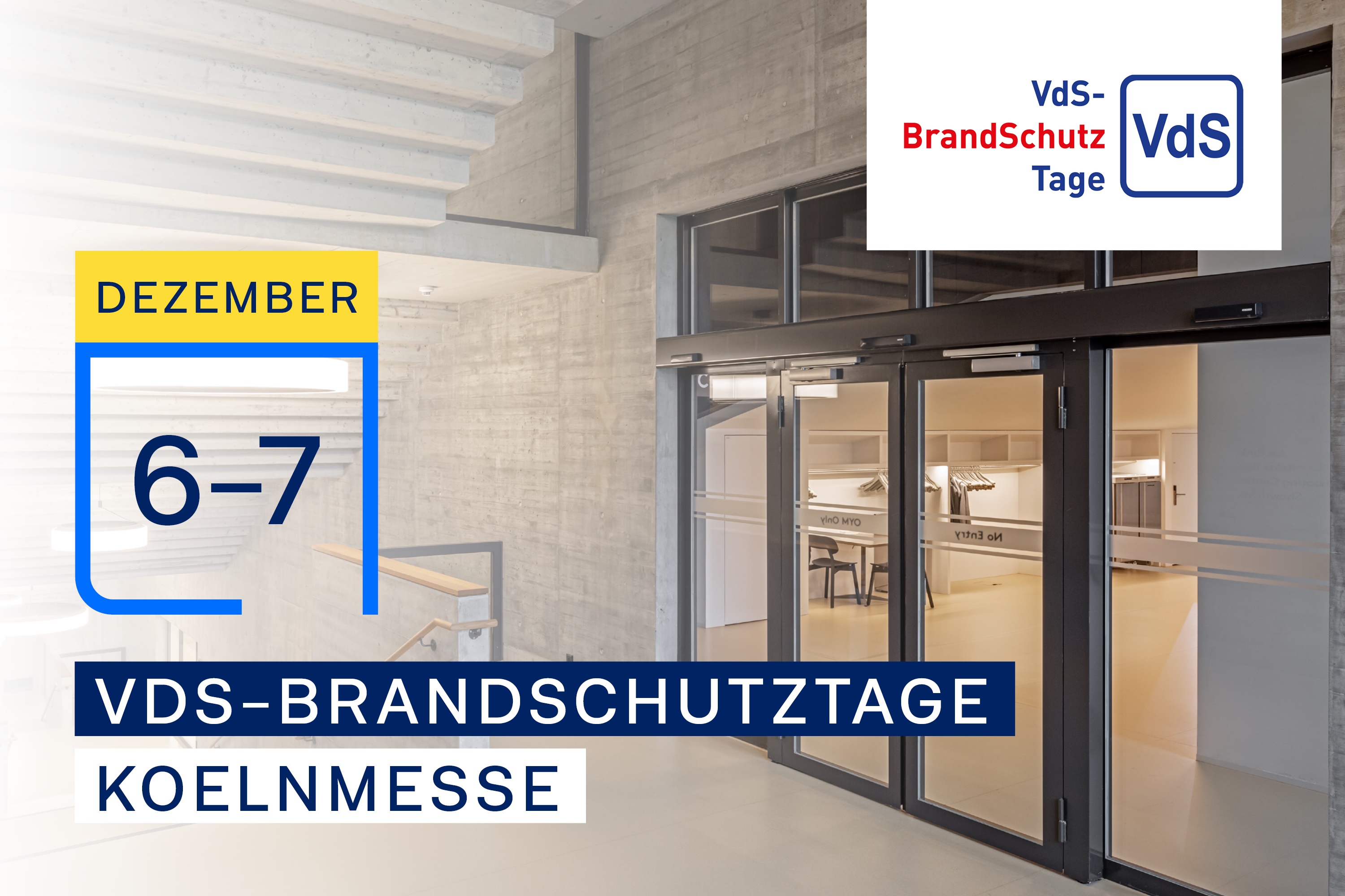 Bei den VdS-BrandSchutzTagen 2023 zeigt GEZE, worauf es bei modernen RWA und RWS ankommt. (Bildquelle:©GEZE GmbH)
