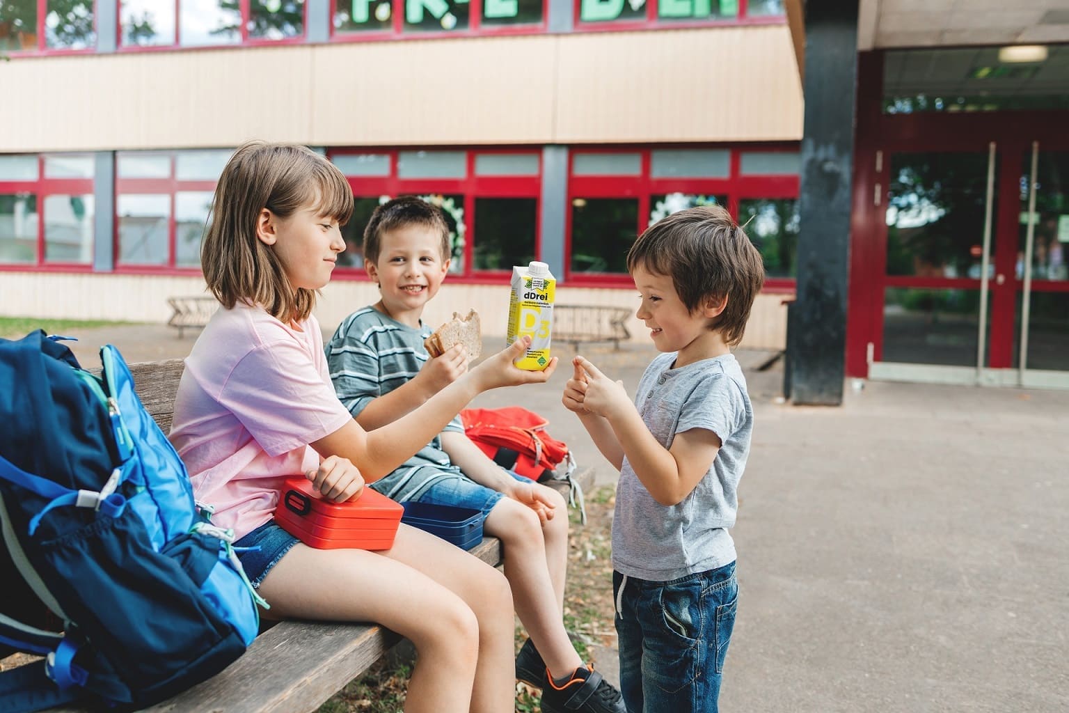dDrei-Milch für Kita und Schule (Die Bildrechte liegen bei dem Verfasser der Mitteilung.) dDrei-Milch für Kita und Schule (Die Bildrechte liegen bei dem Verfasser der Mitteilung.)