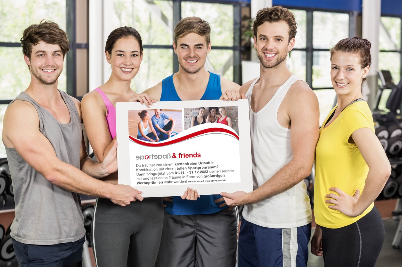 Die Werbekampagne - sportspaß& friends (Die Bildrechte liegen bei dem Verfasser der Mitteilung.)
