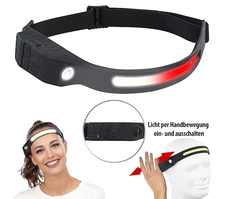KryoLights Akku-Stirnlampe, 230°-Flutlicht, COB-& SMD-LED (Die Bildrechte liegen bei dem Verfasser der Mitteilung.) KryoLights Akku-Stirnlampe, 230°-Flutlicht, COB-& SMD-LED (Die Bildrechte liegen bei dem Verfasser der Mitteilung.)