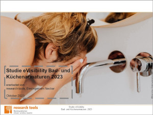 Studie eVisibility Bad- und Küchenarmaturen 2023 Studie eVisibility Bad- und Küchenarmaturen 2023
