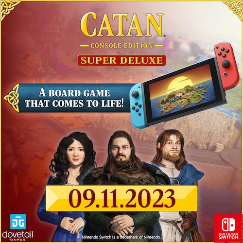 CATAN Console Edition kann jetzt auf der PS5, xBox und Nintendo Switch gespielt werden. (Bildquelle: Dovetail Games)