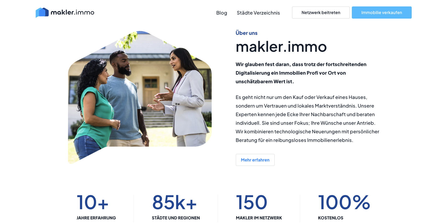 makler.immo - die Anlaufstelle für Makler und Verkäufer, die es ernst meinen